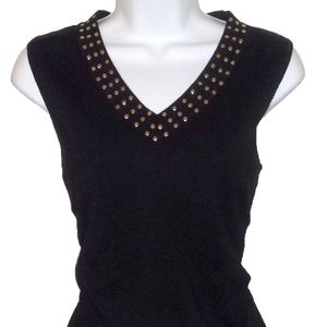 Industry 212 Black Tank Top Size Large with Metal